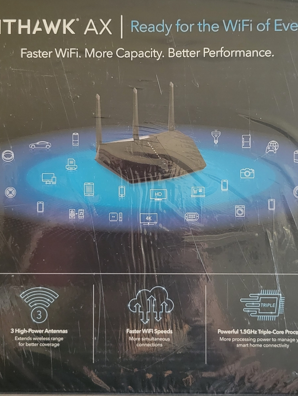 Nighthawk AX WiFi 6 Router AX2400 Model RAX29 - Picture 3 of 6